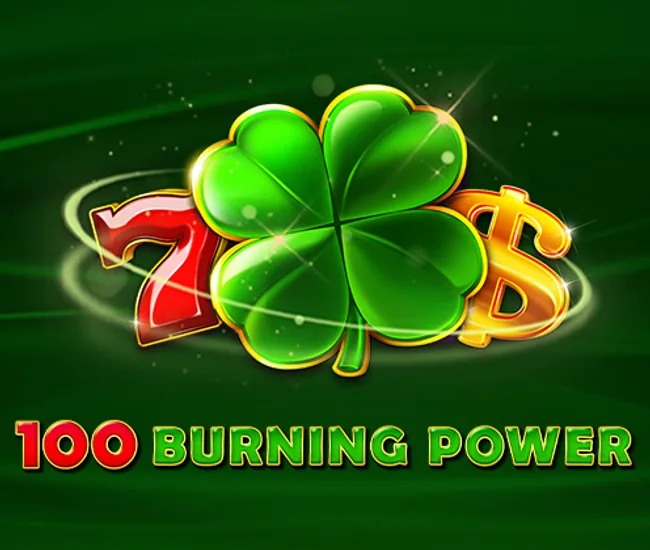 100 Burning Power — official cover