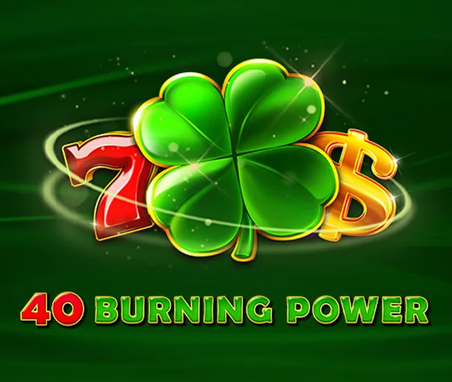 40 Burning Power — official cover