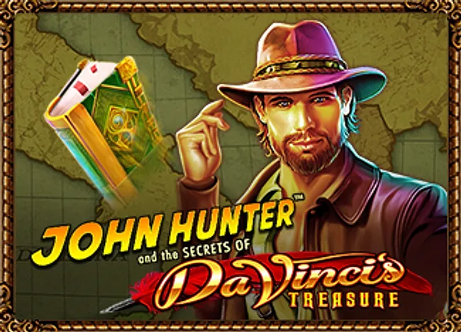 John Hunter and the secrets of Da Vinci’s Treasure cover