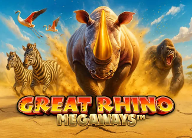 Great Rhino Megaways — official cover