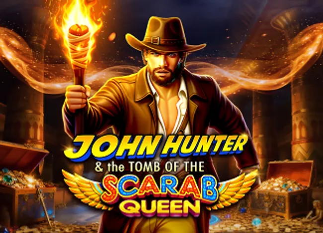 John Hunter and the Tomb of the Scarab Queen — official cover