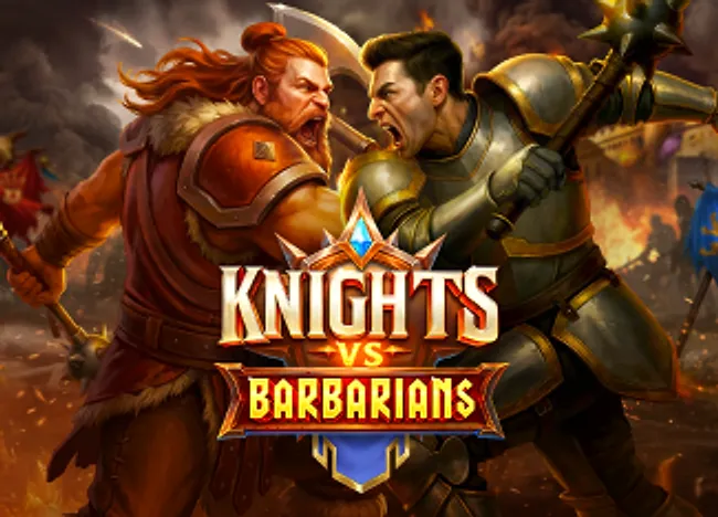 Knights vs Barbarians cover