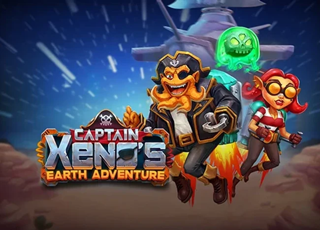 Captain Xeno's Earth Adventure — official cover