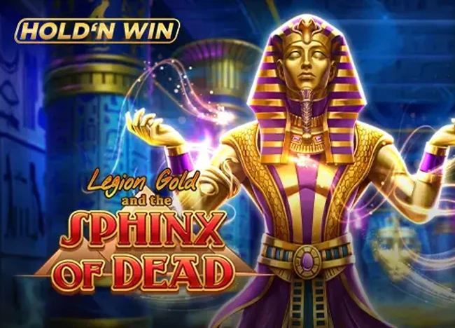 Legion Gold and the Sphinx of Dead — official cover