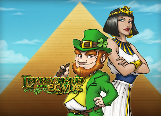 Leprechaun goes Egypt — official cover