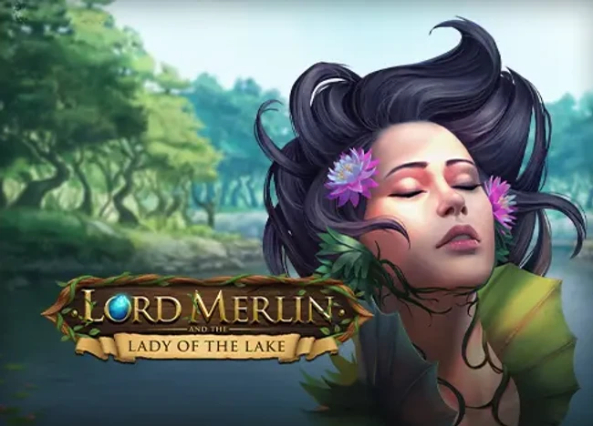 Lord Merlin and The Lady of The Lake — official cover