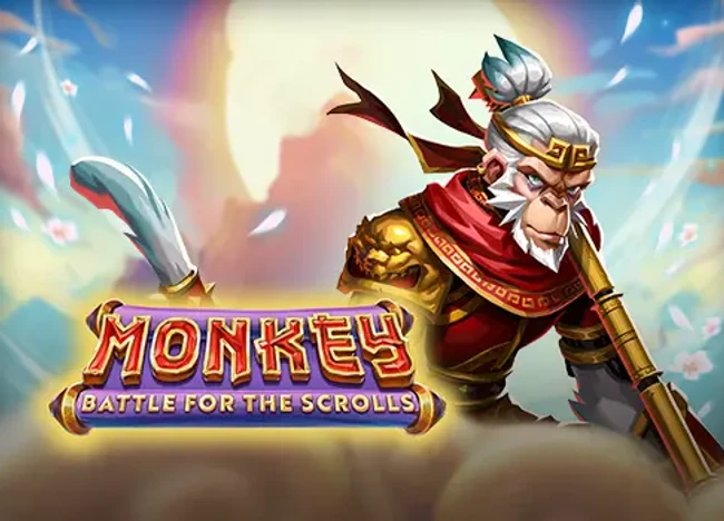 Monkey: Battle for the Scrolls — official cover