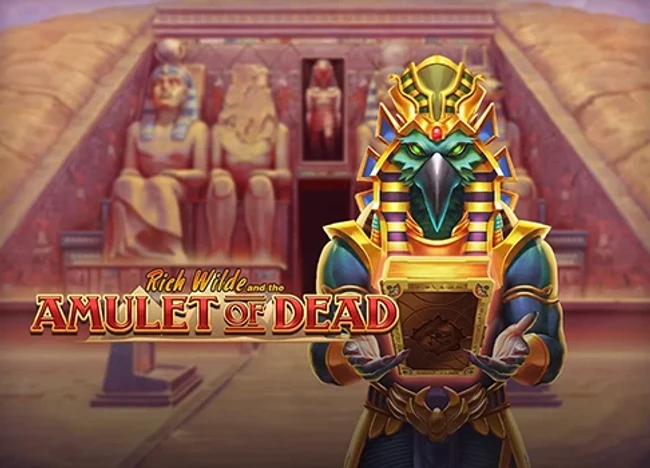 Rich Wilde and the Amulet of Dead — official cover