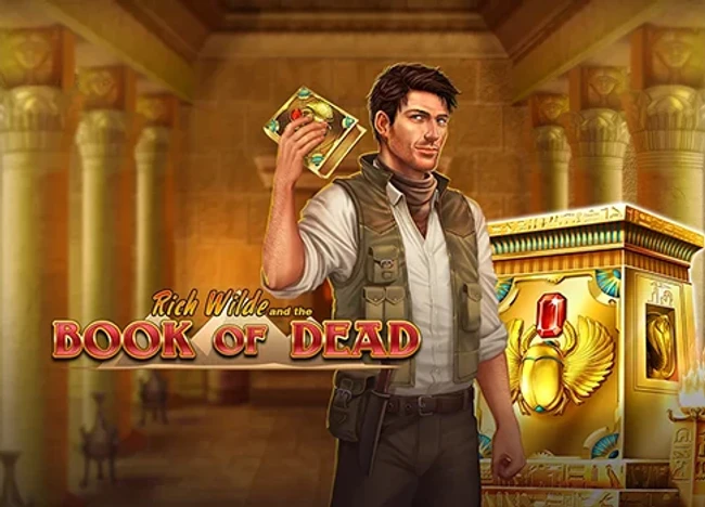 Rich Wilde and the Book of Dead — official cover