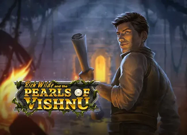 Rich Wilde and the Pearls of Vishnu — official cover