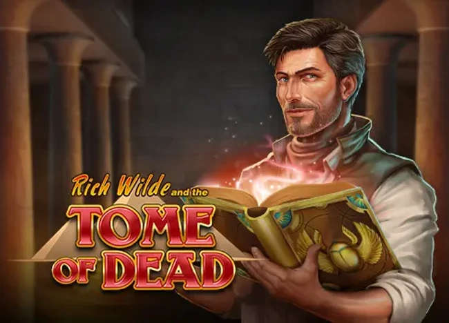 Rich Wilde and the Tome of Dead — official cover