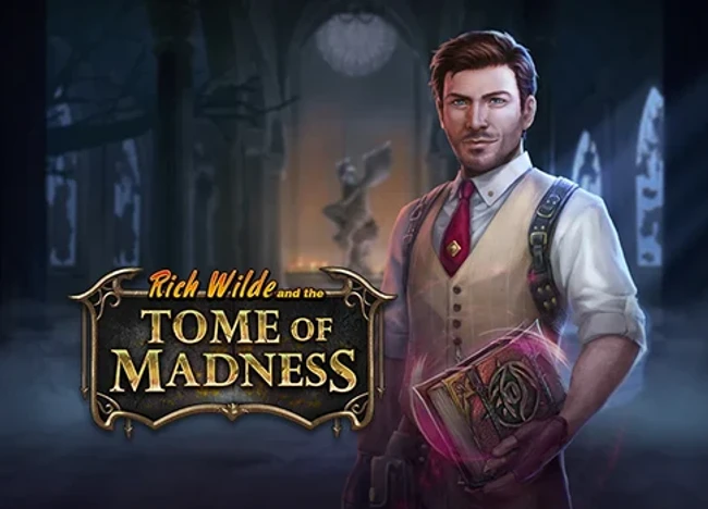 Rich Wilde and the Tome of Madness — official cover