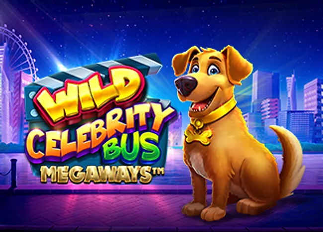 Wild Celebrity Bus Megaways — official cover