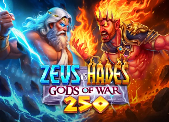Zeus vs Hades – Gods of War 250 — official cover